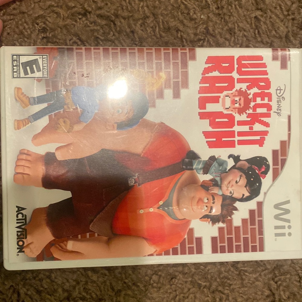 Wreck it ralph wii game